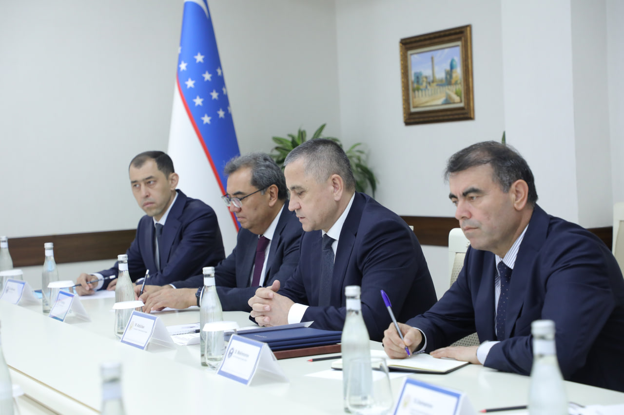 BUXDU REKTORI XITOYNING NANKIN AUDIT UNIVERSITETI DELEGATSIYASI BILAN UCHRASHUVDA ISHTIROK ETDI