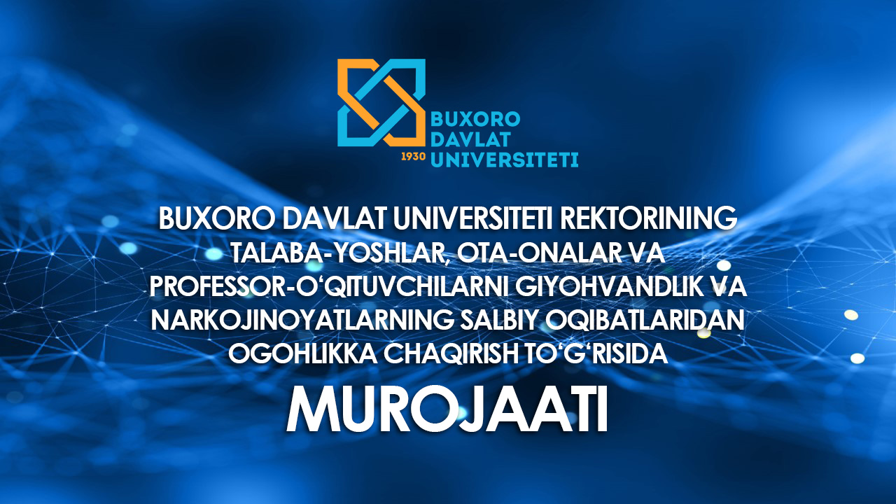 buxdu-Buxoro davlat universiteti