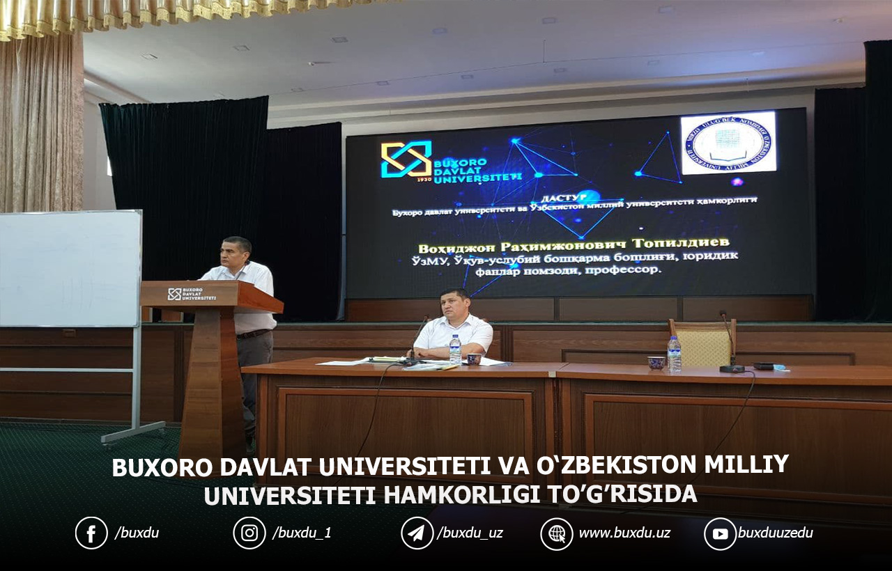 buxdu.uz-Buxoro davlat universiteti