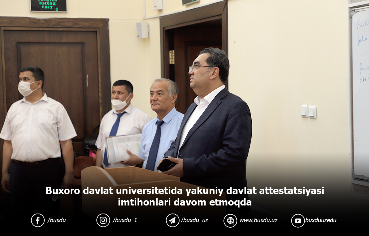 buxdu.uz-Buxoro davlat universiteti