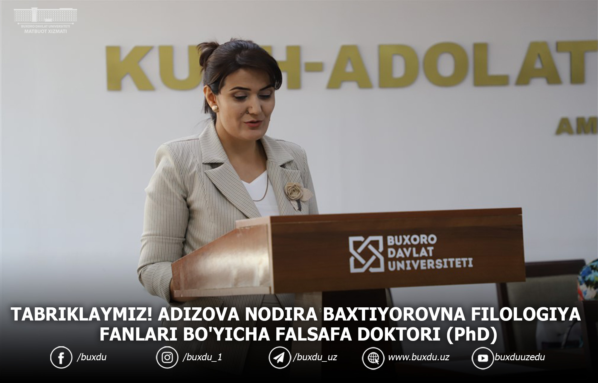 buxdu.uz-Buxoro davlat universiteti