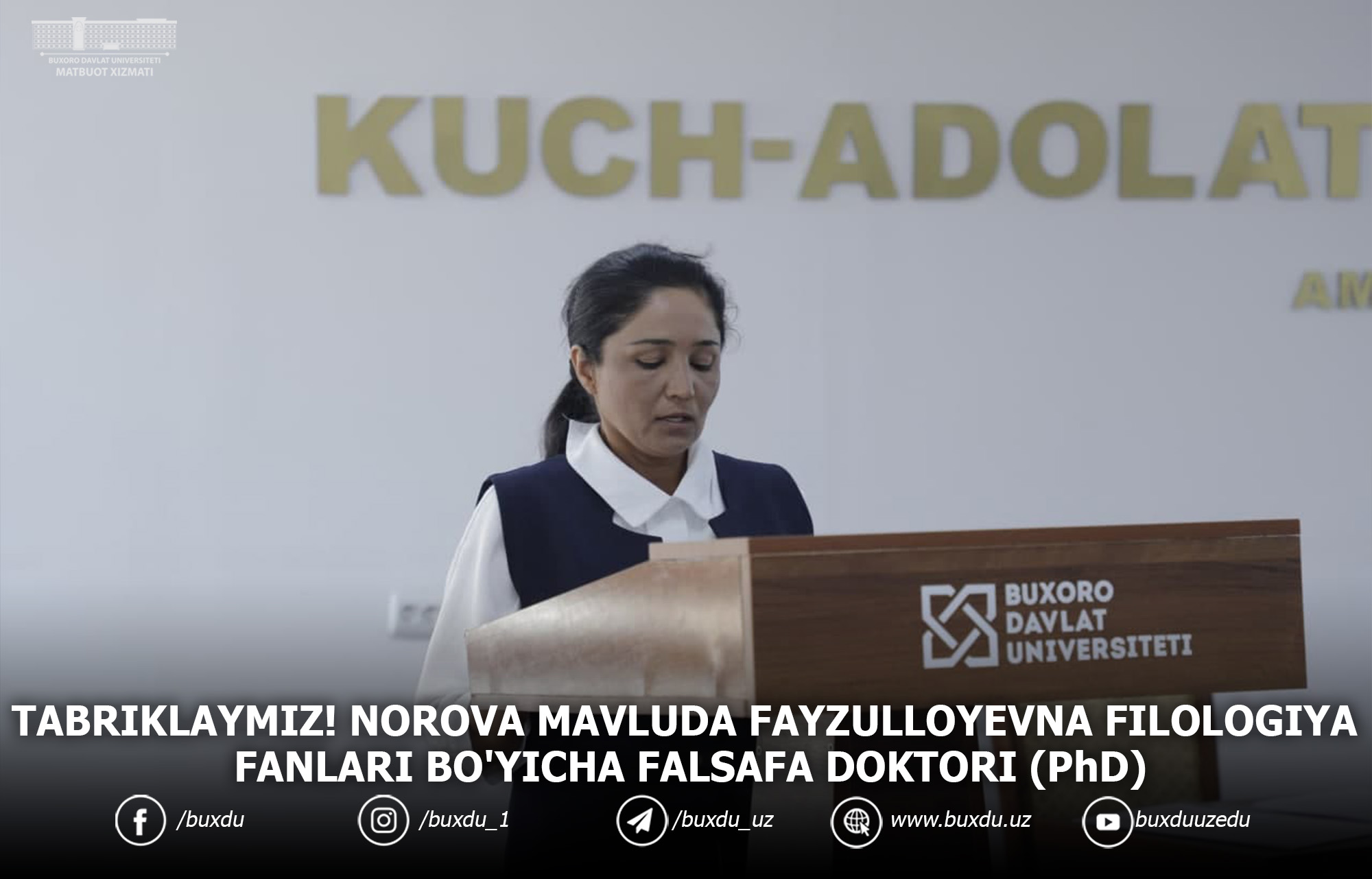 buxdu.uz-Buxoro davlat universiteti