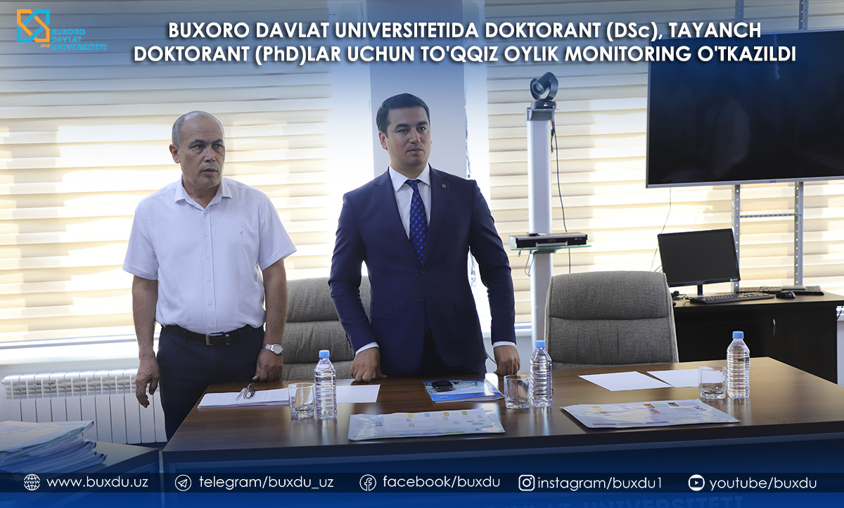 buxdu.uz-Buxoro davlat universiteti