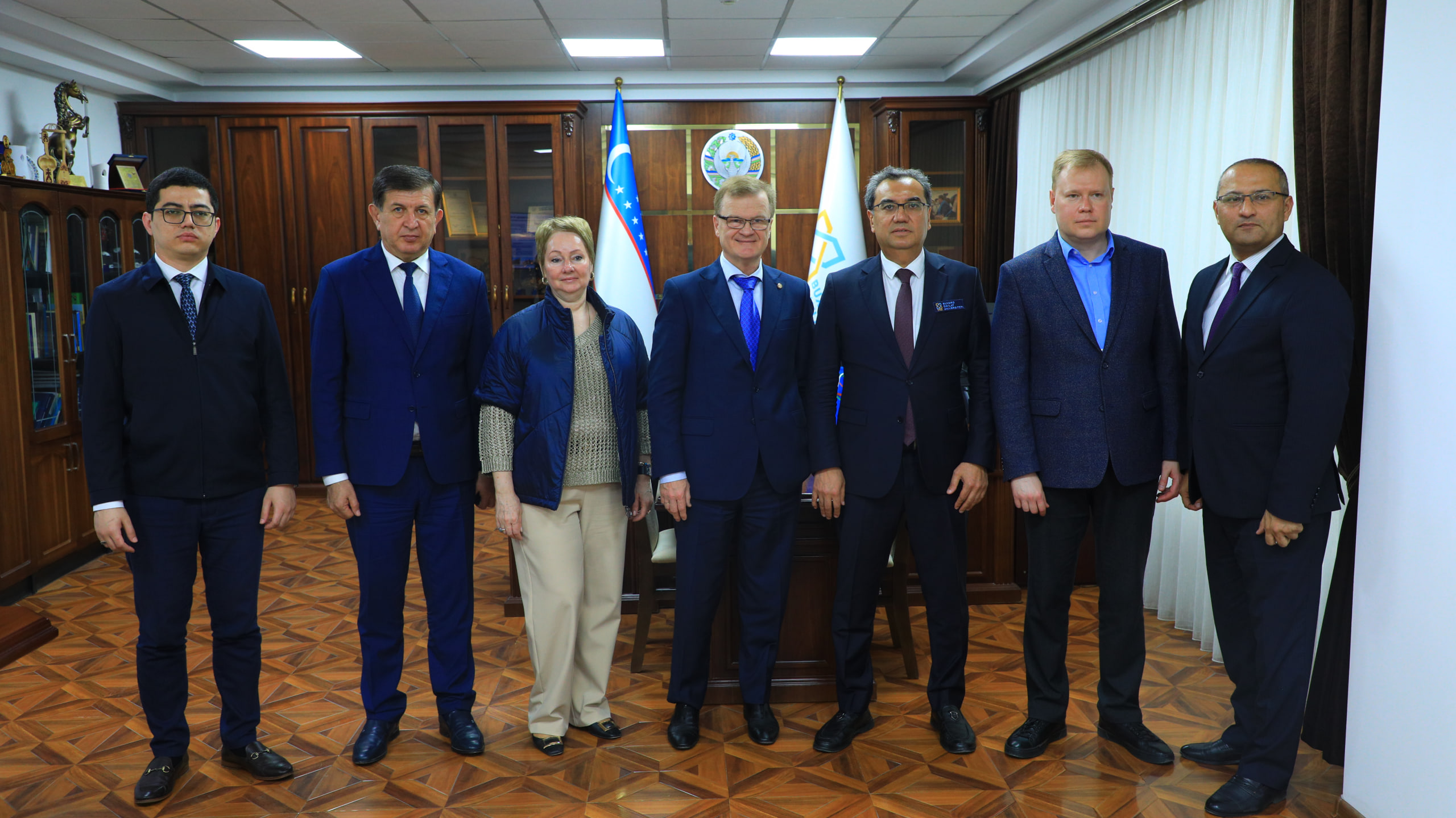 BuxDUda RUDN delegatsiyasi bilan uchrashuv bo‘lib o‘tdi