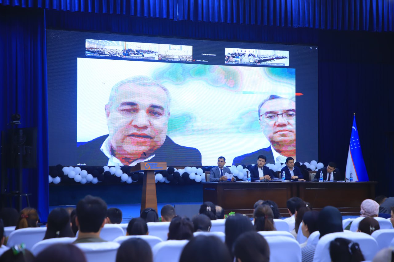 Buxoro davlat universitetida O‘zmilliybank AJ “Kelajakka qadam” markazi rahbariyati hamda bitiruvchi talabalar bilan uchrashuv bo‘lib o‘tdi